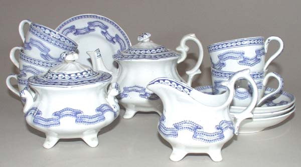 Toy Tea Set c1860s